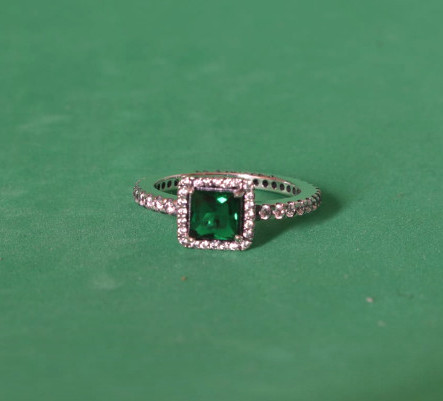Apl57 Anillo Piedra Verde MI VALEX
