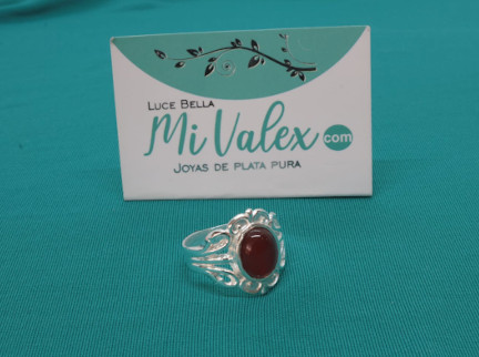 Apl183 Anillo Centro Ovalo