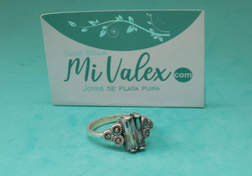 Apq77 Anillo Doble Rectángulo