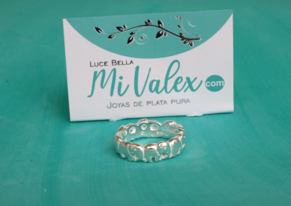 Apl269 Anillo Elefantes