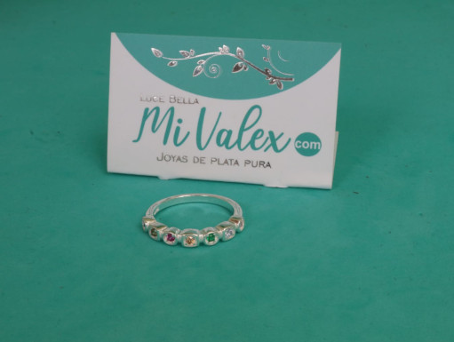 Apl283 Anillo Cubitos Colores