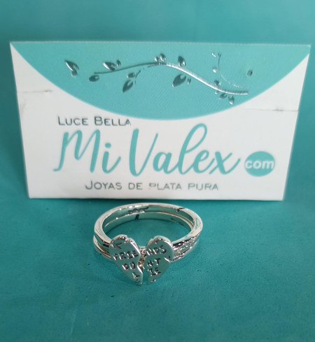 Pa210 PA  Anillo Friends don't lie