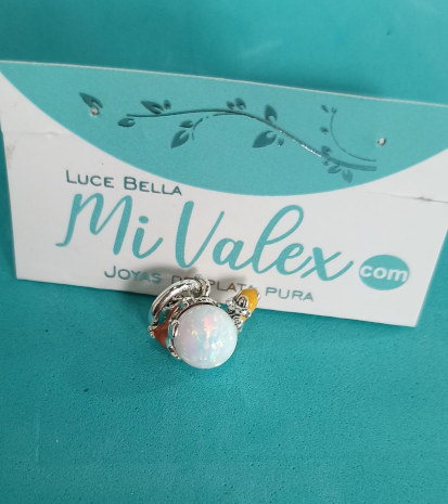 Pa218 PA Charm Bolita Blanca