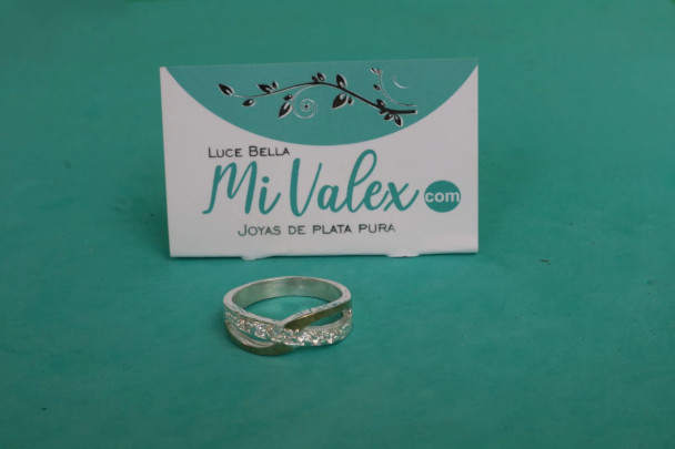 Ao76 Anillo Dos Líneas