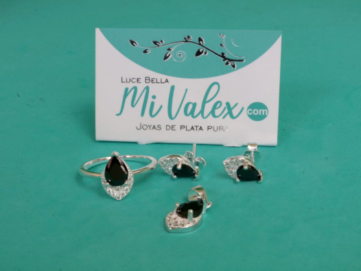 Ju143 Juego Gotas Piedras Negras