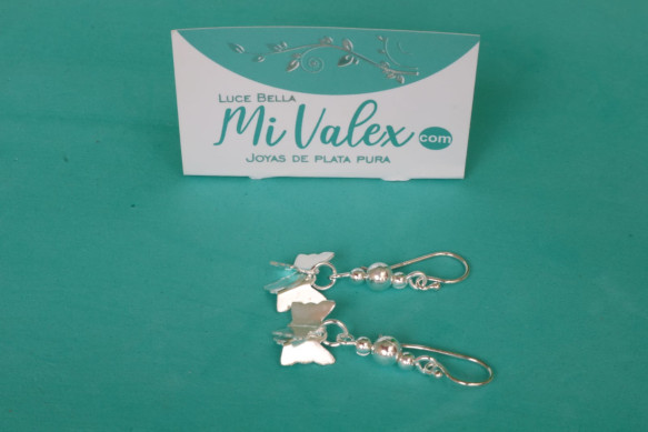 Al135 Arete Mariposas
