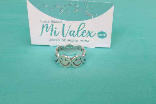 Apl299 Anillo Caritas Felices
