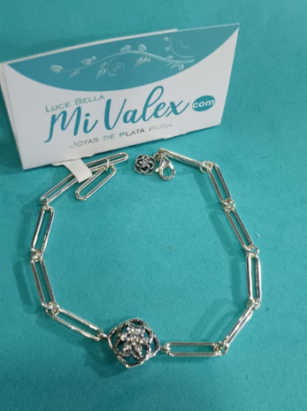 Pu204 Pulsera Flor