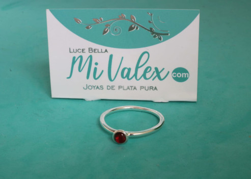 Apl326 Anillo Centro Rojo