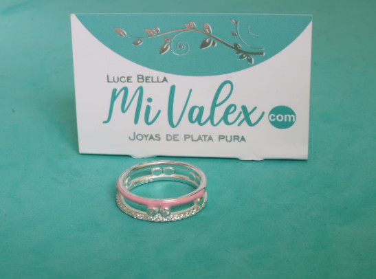 Apl318 Anillo Rosado