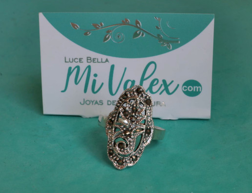 Apq128 Anillo Piedritas Formas