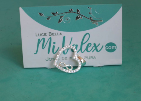 Di182 Dije Corazón Infinito