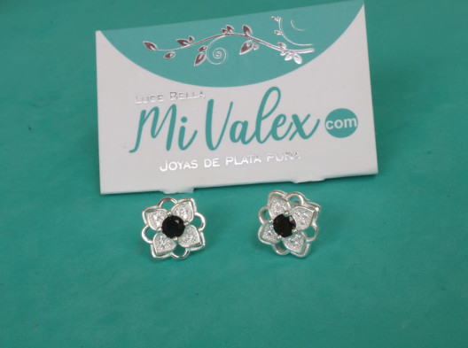 A453 Arete Flor Centro Oscuro