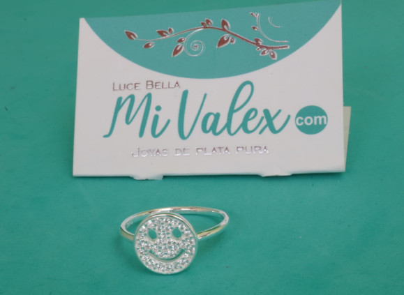 Apl336 Anillo Carita Feliz