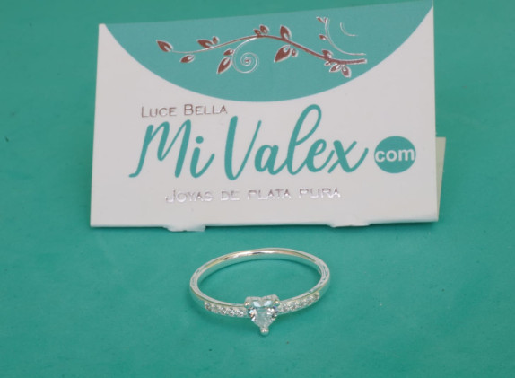 Apl338 Anillo Corazón