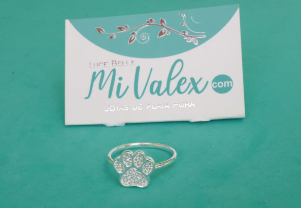 Apl349 Anillo Huellita