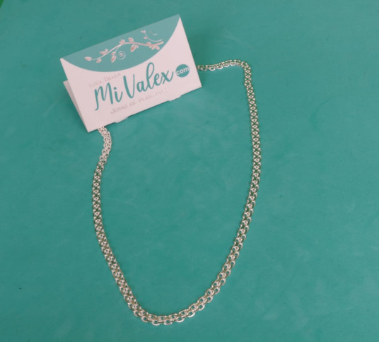 Co108 Cadena Eslabones Forzada Hueca