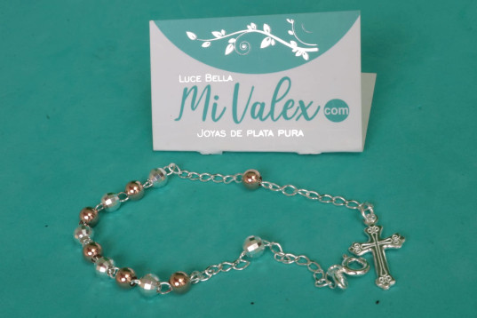 Pu226 Denario Dos Colores Cruz