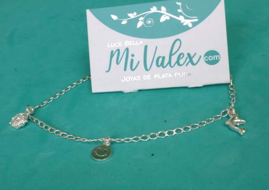 Pu227 Tobillera Carita Feliz