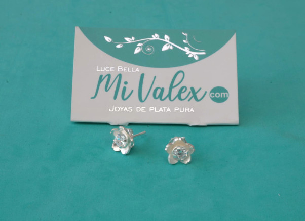 A475 Arete Flor Piedrita