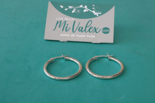 Ar89 Argolla Torneado Suave