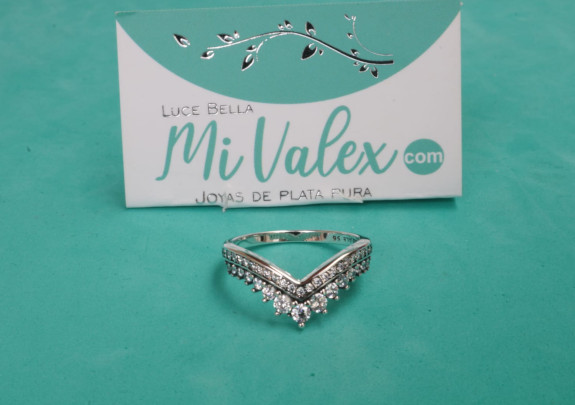 Pa264 PA Anillo Punta Piedritas