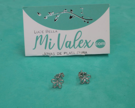 A483 Arete Flor Silueta