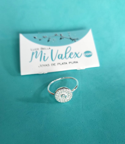 Apl376 Anillo Círculo Centro