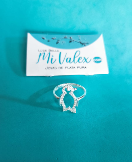 Apl377 Anillo Pingüino 