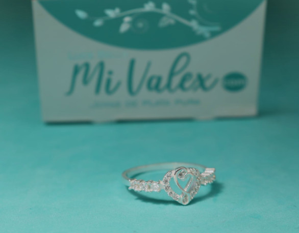 Apl382 Anillo Corazón