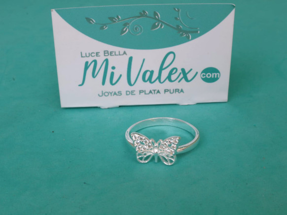 Apl395 Anillo Mariposa
