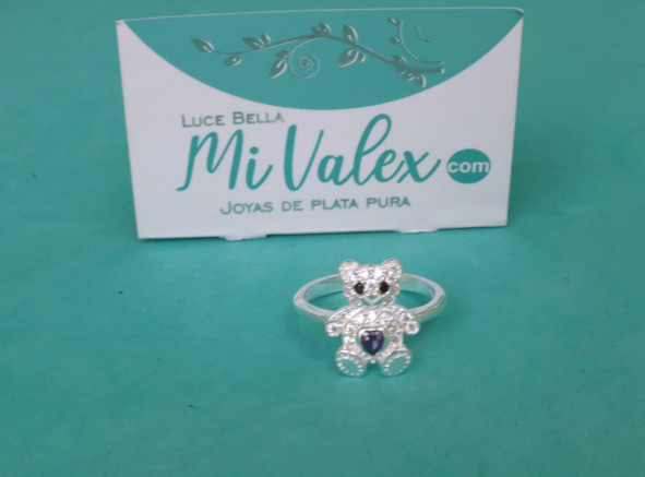 Apl396 Anillo Osito