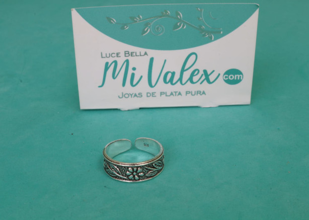 Apq141 Anillo Flor