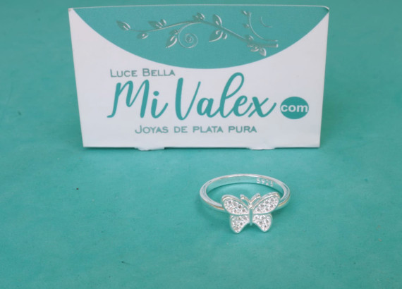 Apl403 Anillo Mariposa