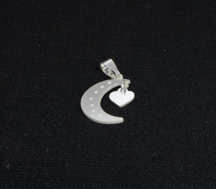 Di64 Dije Luna Corazón