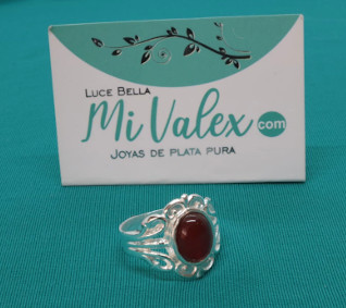 Apl183 Anillo Centro Ovalo