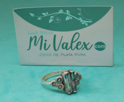 Apq77 Anillo Doble Rectángulo