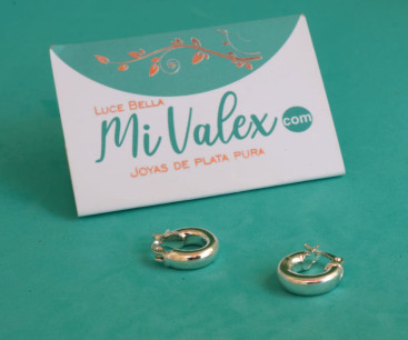 Ar72 Argolla Gruesa Lisa