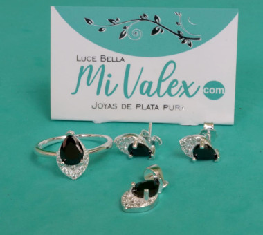 Ju143 Juego Gotas Piedras Negras