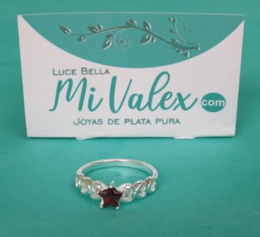 Apl302 Anillo Rojo corazones