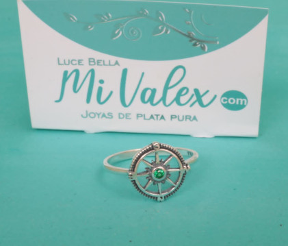 Apq109 Anillo Brújula