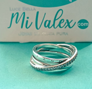 Pa233 Anillo Cruzado Triple
