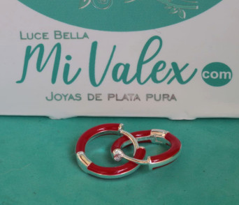 Jo270 Argollas Rojas