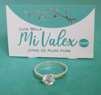 Apl315 Anillo Solitario 