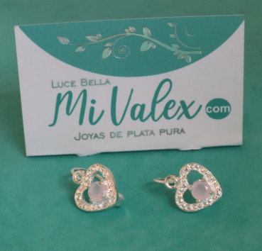 Aa107 Arete Aza Corazón