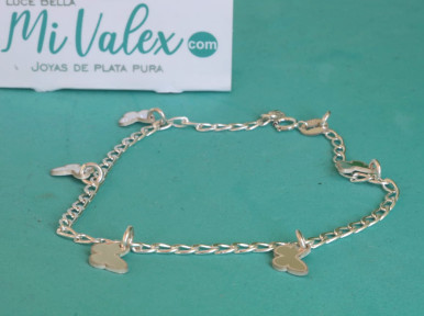 Pu208 Pulsera Mariposas