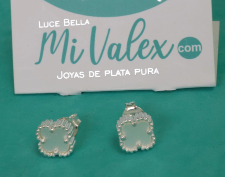 A464 Arete Trébol Blanco Opaco