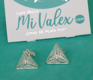 A467 Arete Triángulo Filigrana