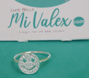 Apl336 Anillo Carita Feliz
