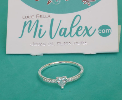 Apl338 Anillo Corazón